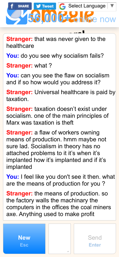 socialist has no flaw