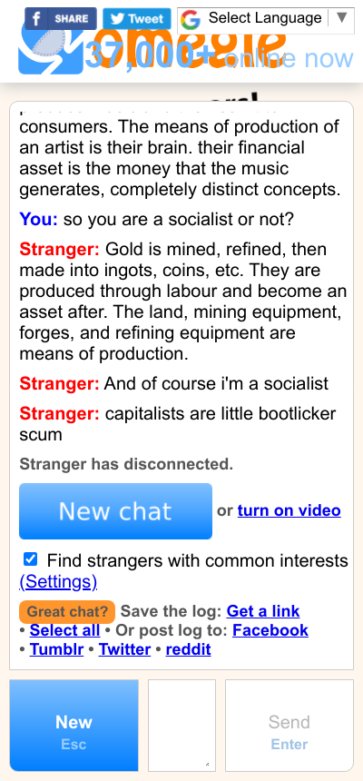 of course i'm a socialist