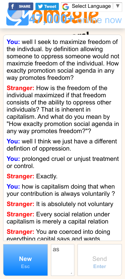 capitalism oppresses people